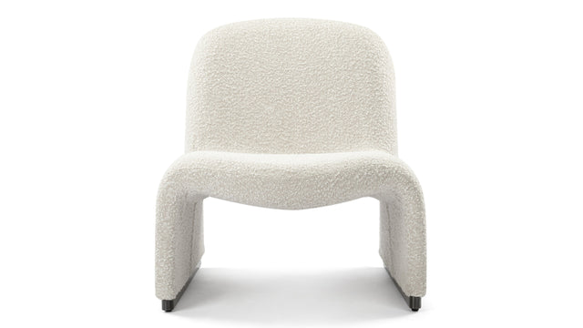 Alky - Alky Chair, White Boucle