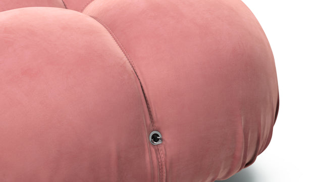 Belia Sectional - Belia Large Sectional, Right Corner, Blush Pink Velvet