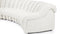 DS 600 Sectional - Combination 1, Right Arm, White Boucle