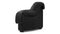 DS 600 - DS 600 Right Arm End Module, Armrest, Black Vegan Leather