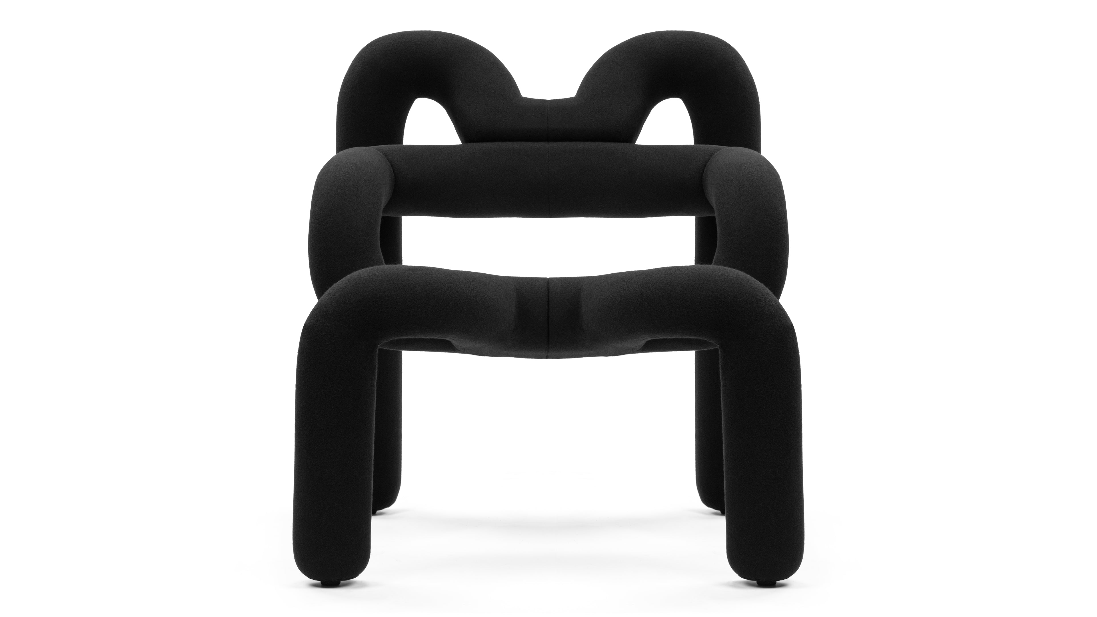 Ekstrem Lounge Chair Black