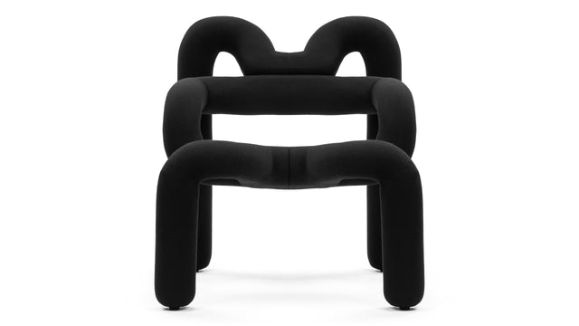 Ekstrem - Ekstrem Lounge Chair, Black