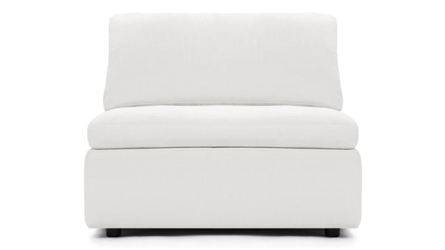 Sky - Sky Sofa Module, Armless, White Linen