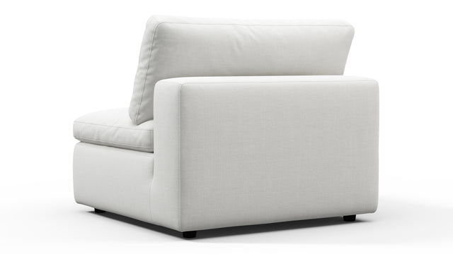 Sky - Sky Sofa Module, Armless, White Linen