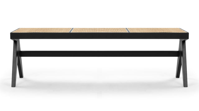 Jeanneret - Jeanneret Bench, Black