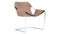 Paulistano - Paulistano Chair, Butterscotch Vegan Leather & Chrome