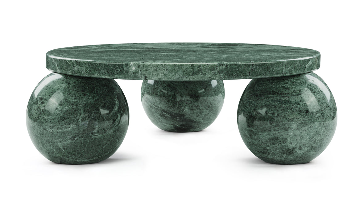 Mya - Mya Coffee Table, Green Marble