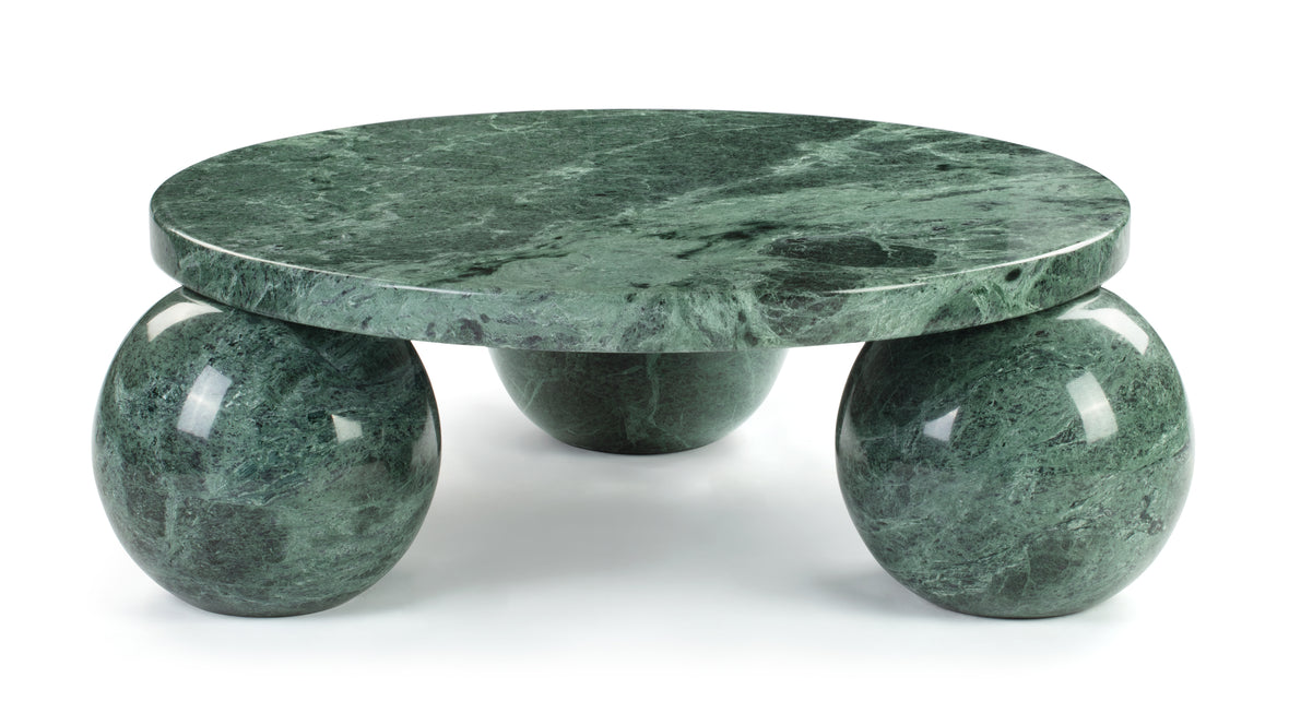 Mya - Mya Coffee Table, Green Marble
