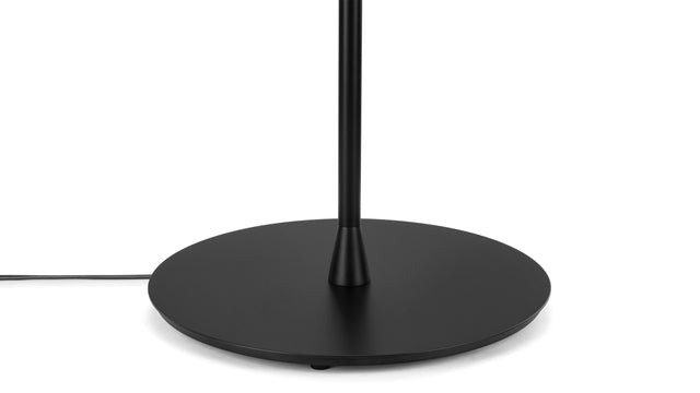 Glow - Glow Floor Lamp, Frosted Glass, Black