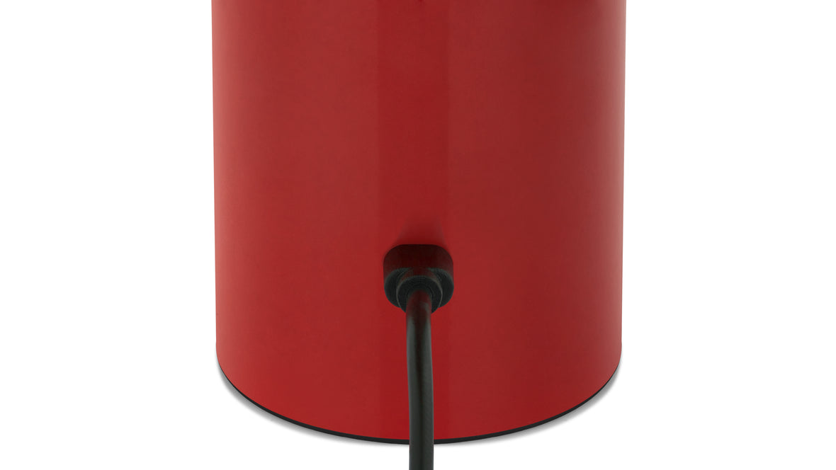 Bell - Bell Table Lamp, Red