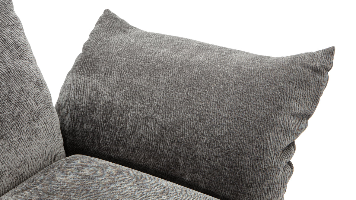 Standard - Standard Sofa, Charcoal Chenille