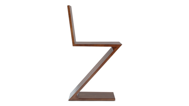 Zig Zag - Zig Zag Chair, Walnut