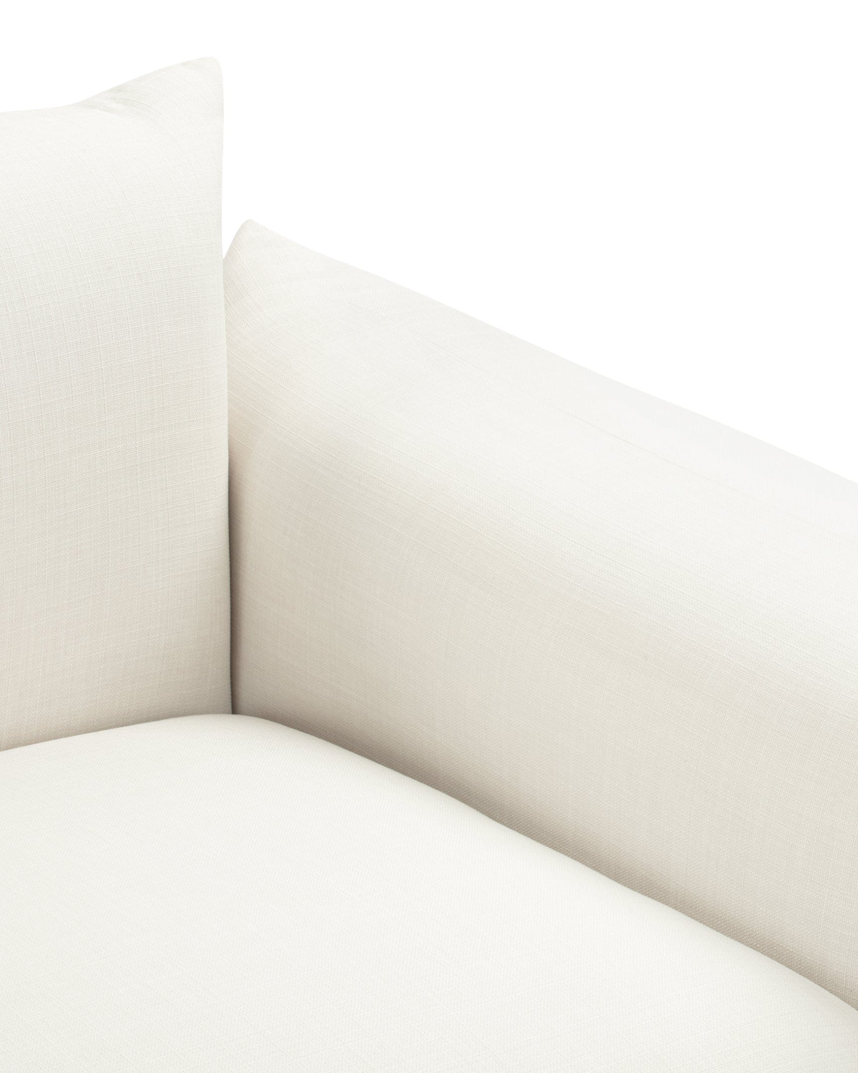 Marenco Two Seater Sofa, Ivory Linen – Interior Icons