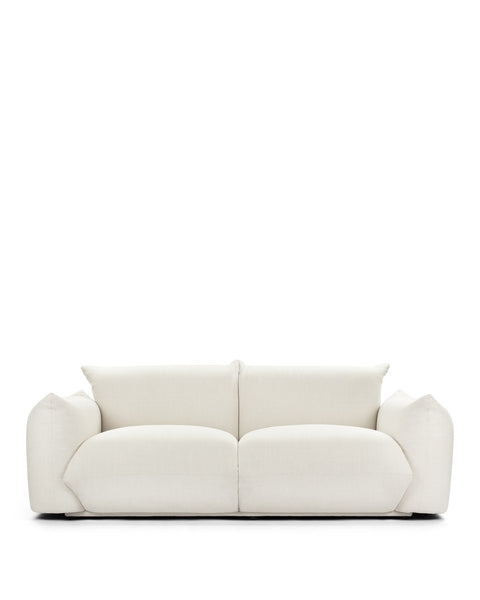 Marenco Two Seater Sofa, Ivory Linen – ICONS