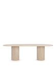 Saturn Oval Dining Table, 98in