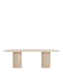 Saturn Oval Dining Table, 98in