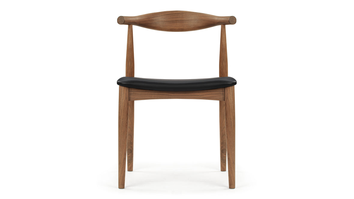 Elbow - Elbow Chair, Walnut, Wide Version