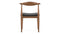Elbow - Elbow Chair, Walnut, Wide Version