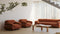 Sesann Sofa - Sesann Three Seater Sofa, Spice Velvet