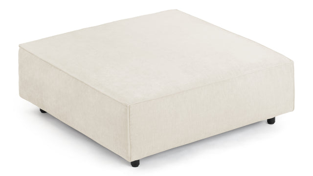 Extrasoft - Extrasoft Sectional Module, Small Seat, Ivory Chenille