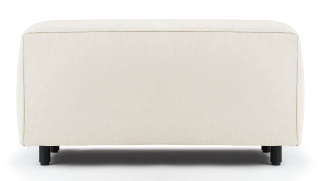 Extrasoft - Extrasoft Sectional Module, Small Armrest, Ivory Chenille
