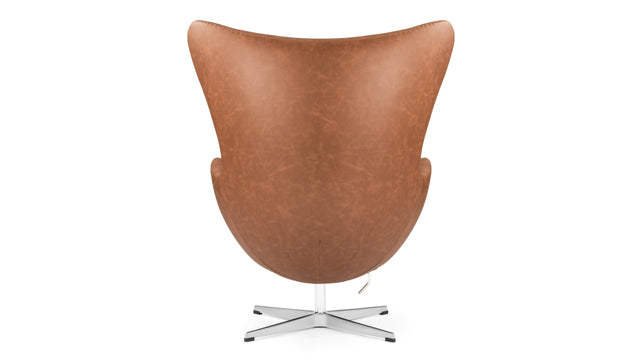Arne - Arne Chair, Chestnut Vegan Leather