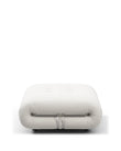 Stools & Ottomans Soriana Ottoman, White Boucle