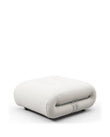 Stools & Ottomans Soriana Ottoman, White Boucle
