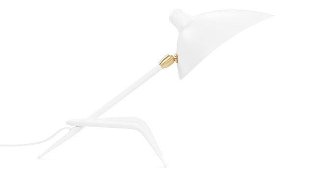 Mouille - Mouille Tripod Table Lamp, White