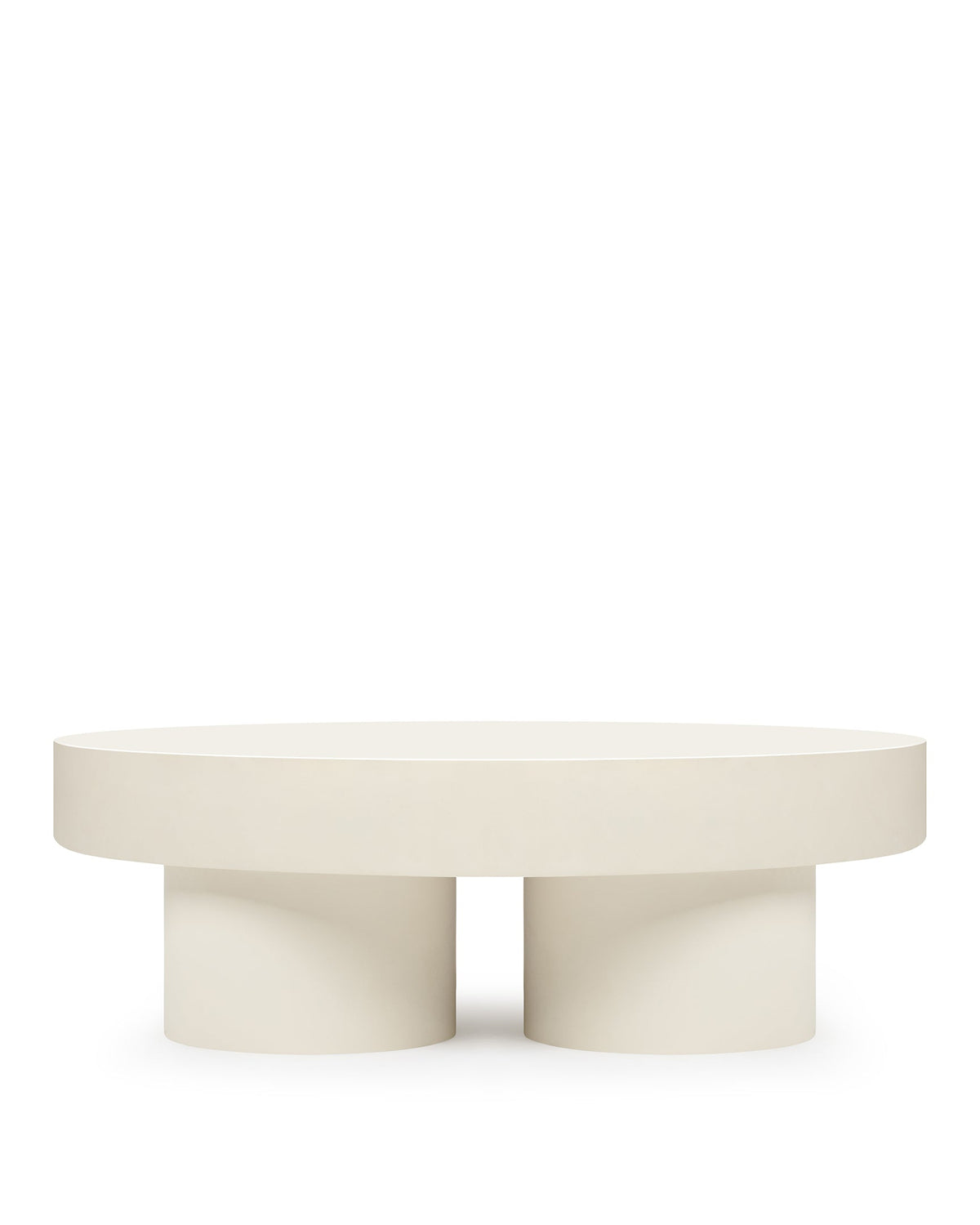 Kaia Coffee Table, Alabaster Concrete – Interior Icons
