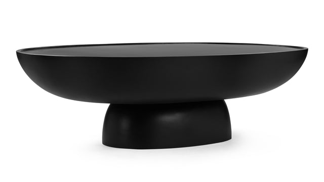 Aura - Aura Coffee Table, Black Concrete