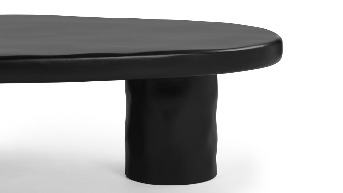 Aster - Aster Coffee Table, Black Concrete