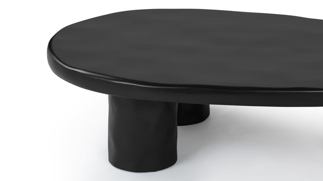 Aster - Aster Coffee Table, Black Concrete