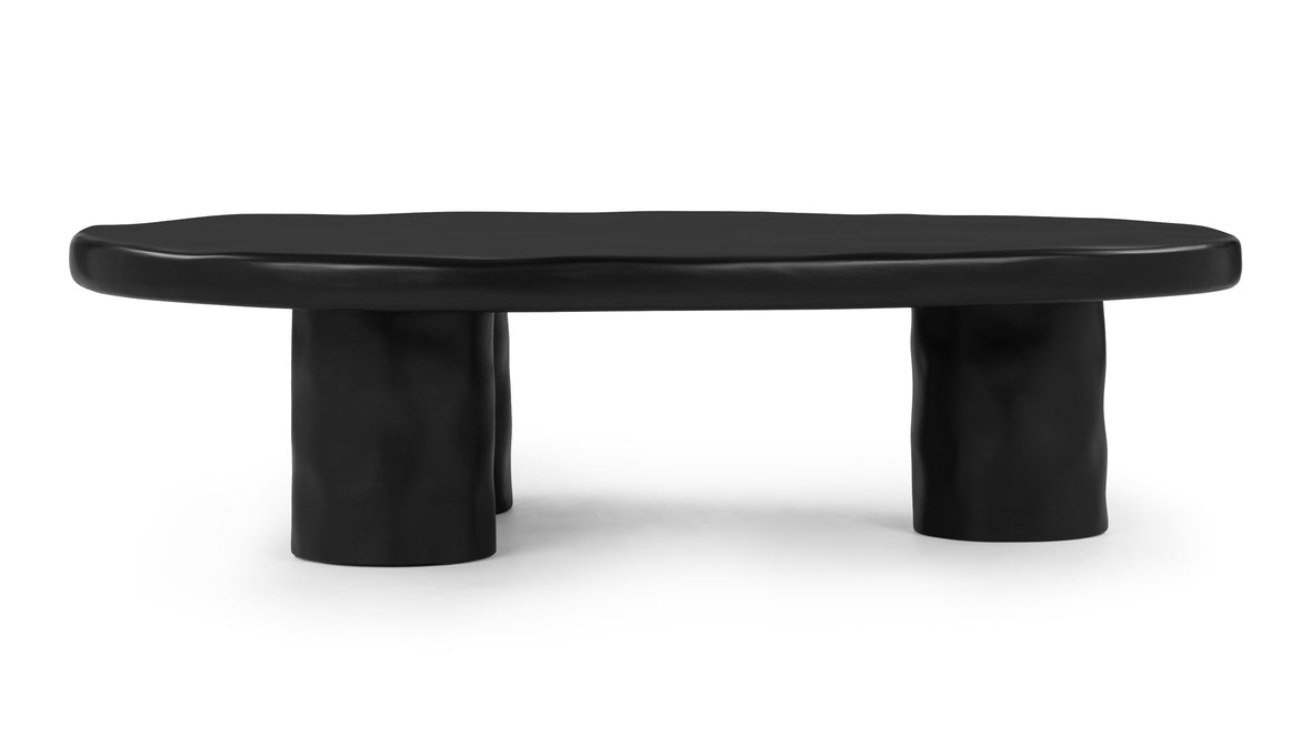 Aster - Aster Coffee Table, Black Concrete