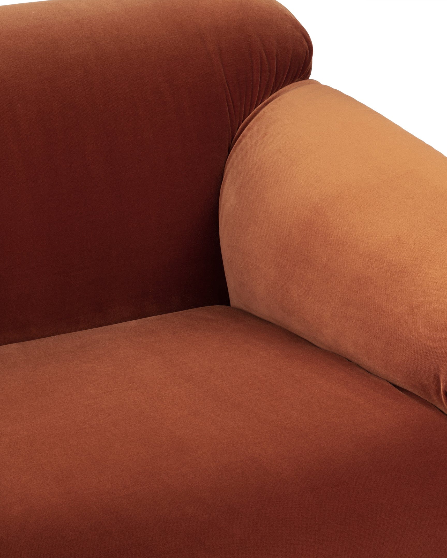 Sesann Lounge Chair, Spice Velvet – ICONS