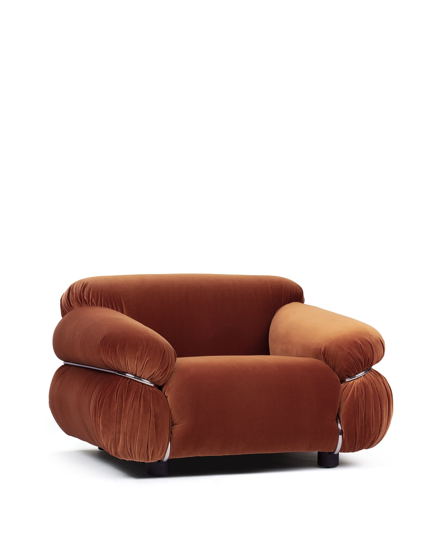 Sesann Lounge Chair, Spice Velvet – ICONS