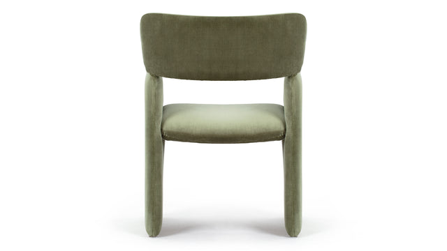 Lars - Lars Chair, Olive Green Velvet