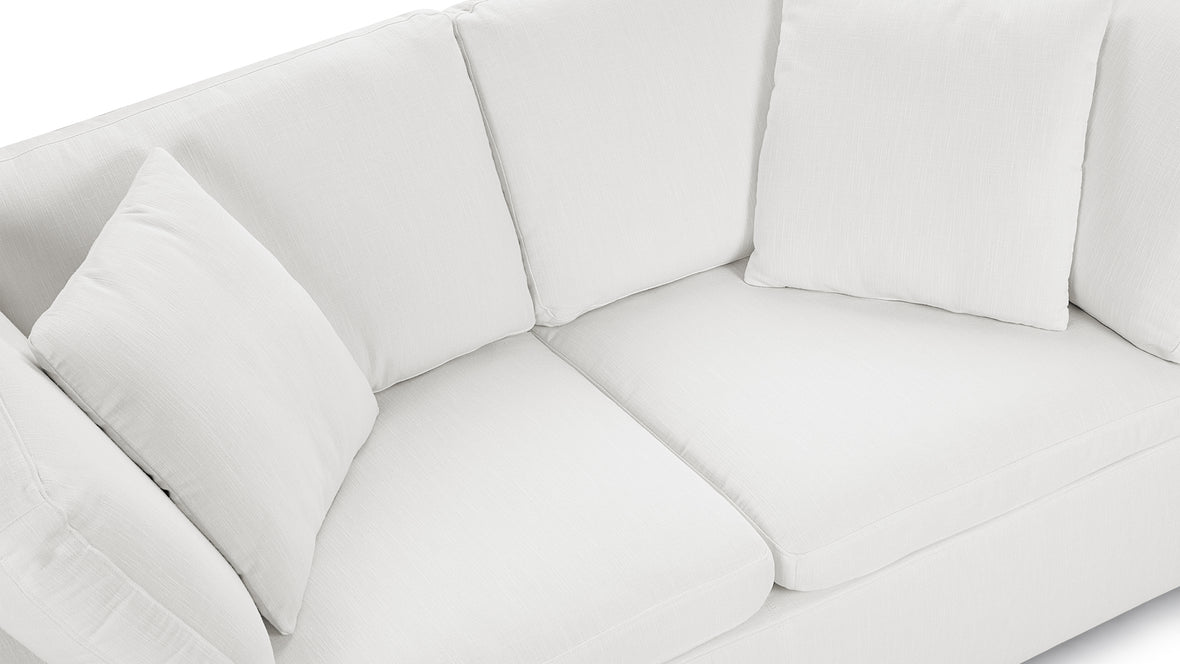 Sky - Sky Two Seater Sofa, White Linen