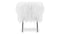 Umi - Umi Lounge Chair, White Mongolian Wool