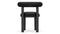 Vance - Vance Dining Chair, Black Velvet