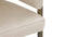 Esme - Esme Counter Stool, Latte Vegan Suede and Brushed Brass