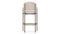 Esme - Esme Counter Stool, Latte Vegan Suede and Brushed Brass