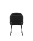 Dining Chairs Aben Dining Chair, Black Plush Velvet