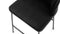 Aben - Aben Counter Stool, Black Plush Velvet