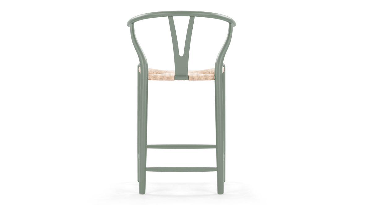 Wish - Wish Counter Stool, Green, 25.5