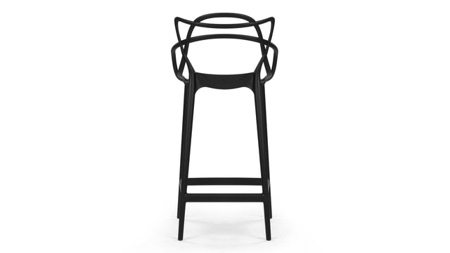 Masters - Masters Counter Stool, Black, 25.5