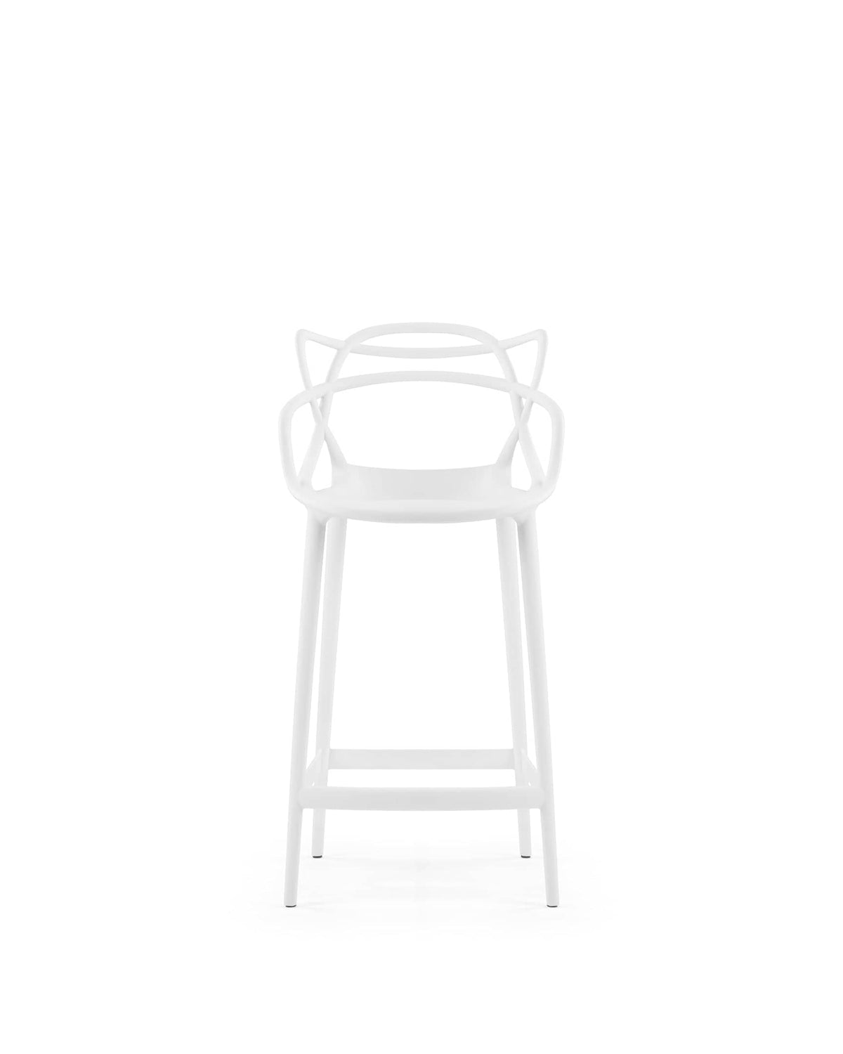 Masters Counter Stool, White – Interior Icons