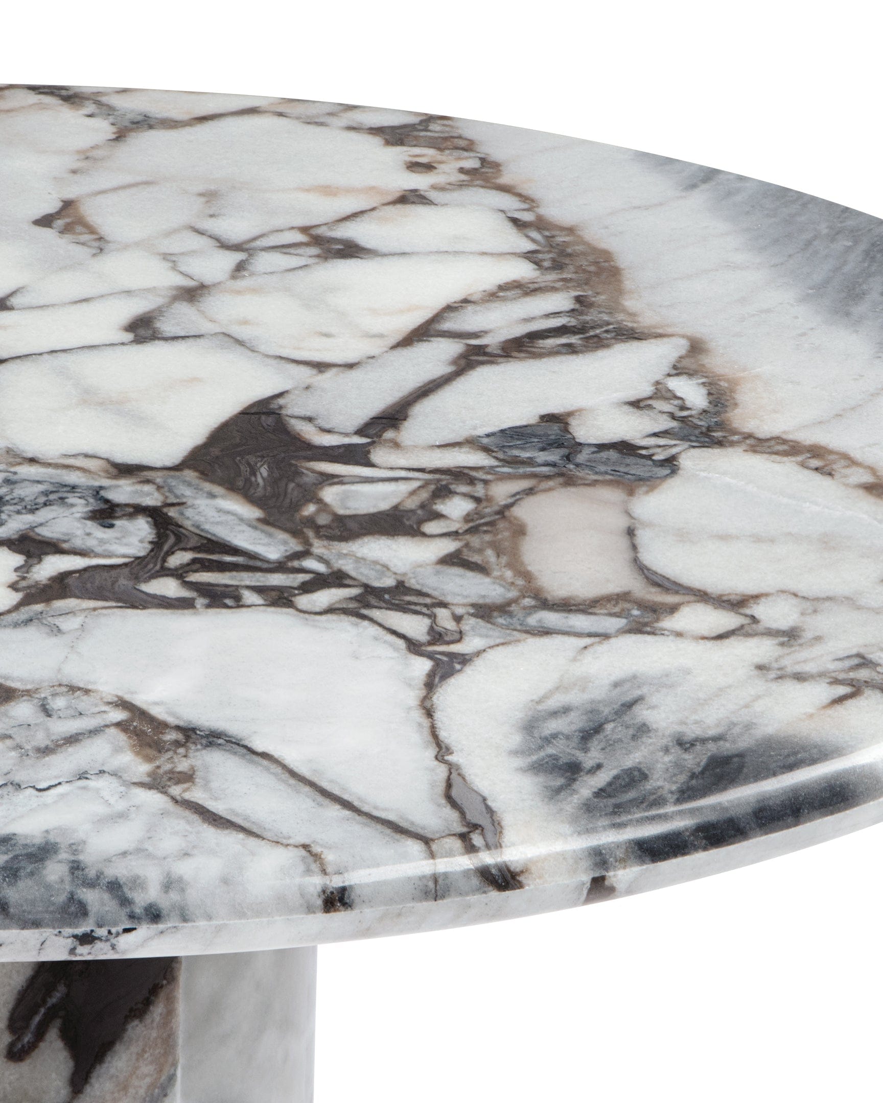 Dante Dining Table, Modellato Marble – Interior Icons