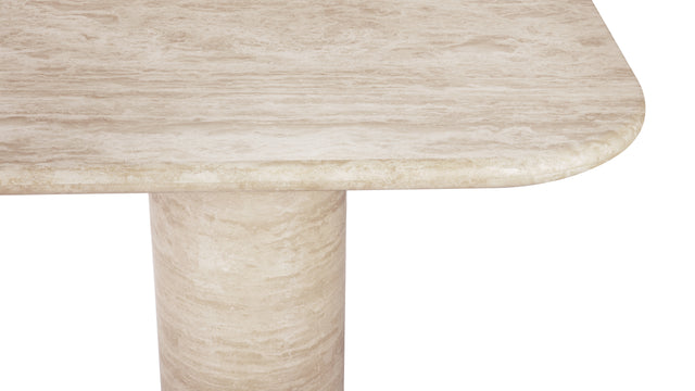 Cato - Cato Dining Table, Travertine