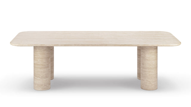 Cato - Cato Dining Table, Travertine